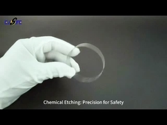 化学エッチングサービス付き煙感知器用高精度金属メッシュ