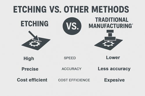 最新の企業ニュース The Advantages of Etching Over Traditional Manufacturing Techniques