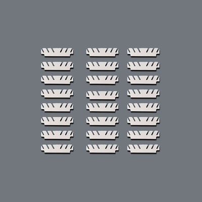 良い価格 SUS304 SUS316 メタルエッチングレーザーブレード メッシュ 急速なプロトタイプ オンライン