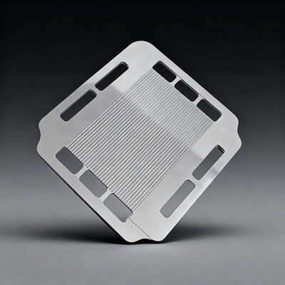 良い価格 Titanium Etching Service For Custom 0.6mm Thickness Micro Flow Channel Metallic Bipolar Plate オンライン