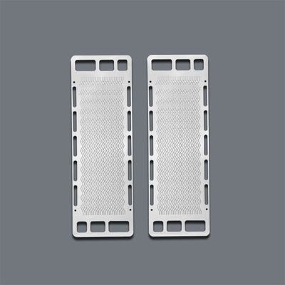 燃料電池と電解器用金属エッチングマイクロチャネル双極板